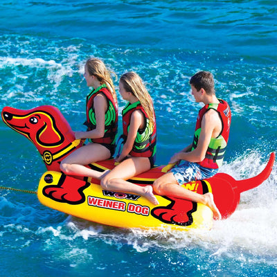 WOW Sports Weiner Dog 3 Towable Tube