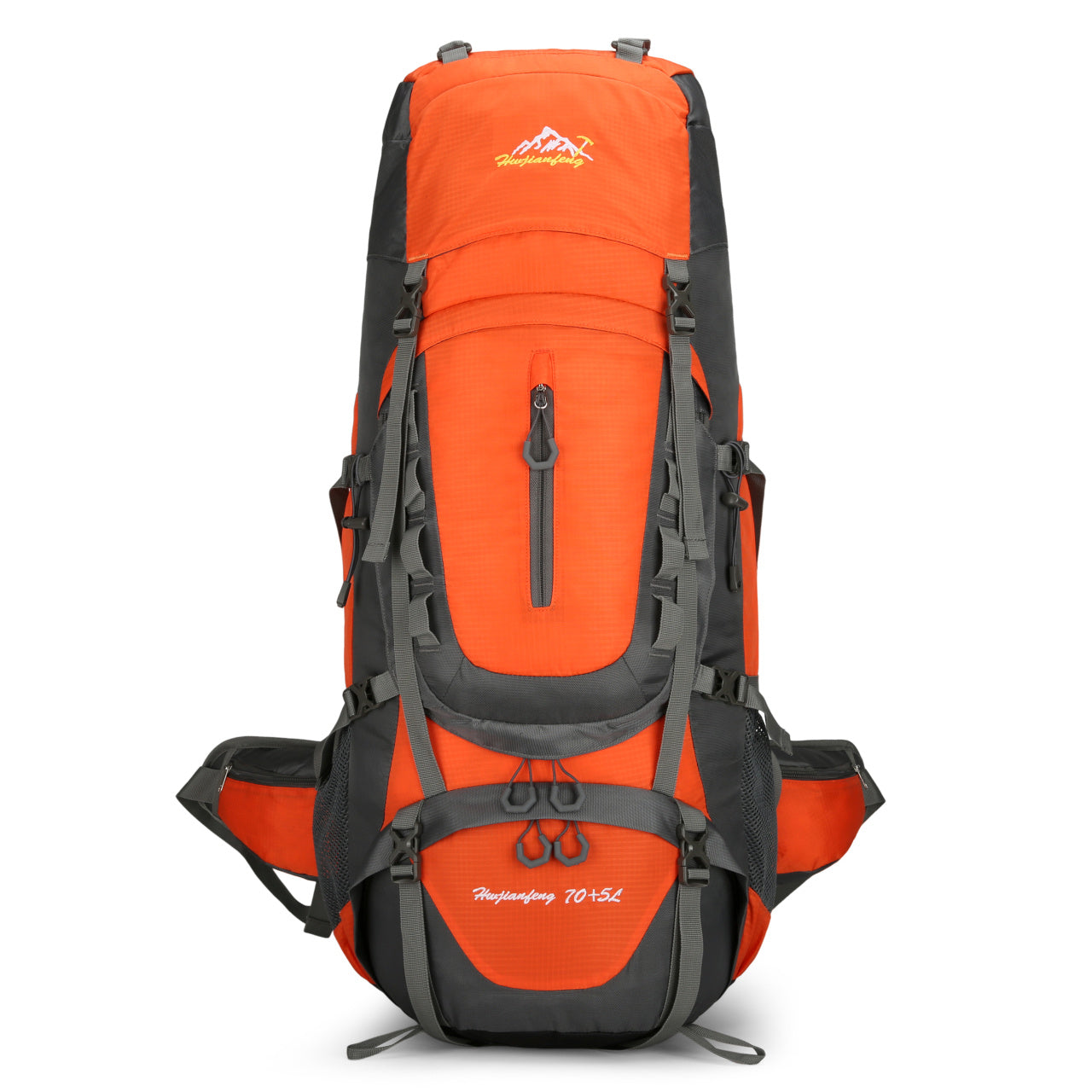 New Outdoor Sports Mountaineering Bag 70 Liters Large Capacity Backpack Hiking Camping Bag Travel Backpack - Korvel
