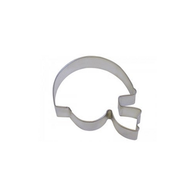 Football Helmet Cookie Cutter - 4.5" Tin