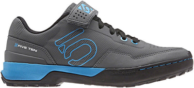 Zapatos de Ciclismo para Mujer Five Ten Kestrel Lace - Gray Five / Shock Cyan