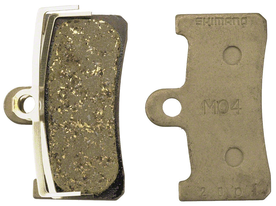 Plaquettes de frein à disque Shimano M04-RX - Composé en résine pour XT M755