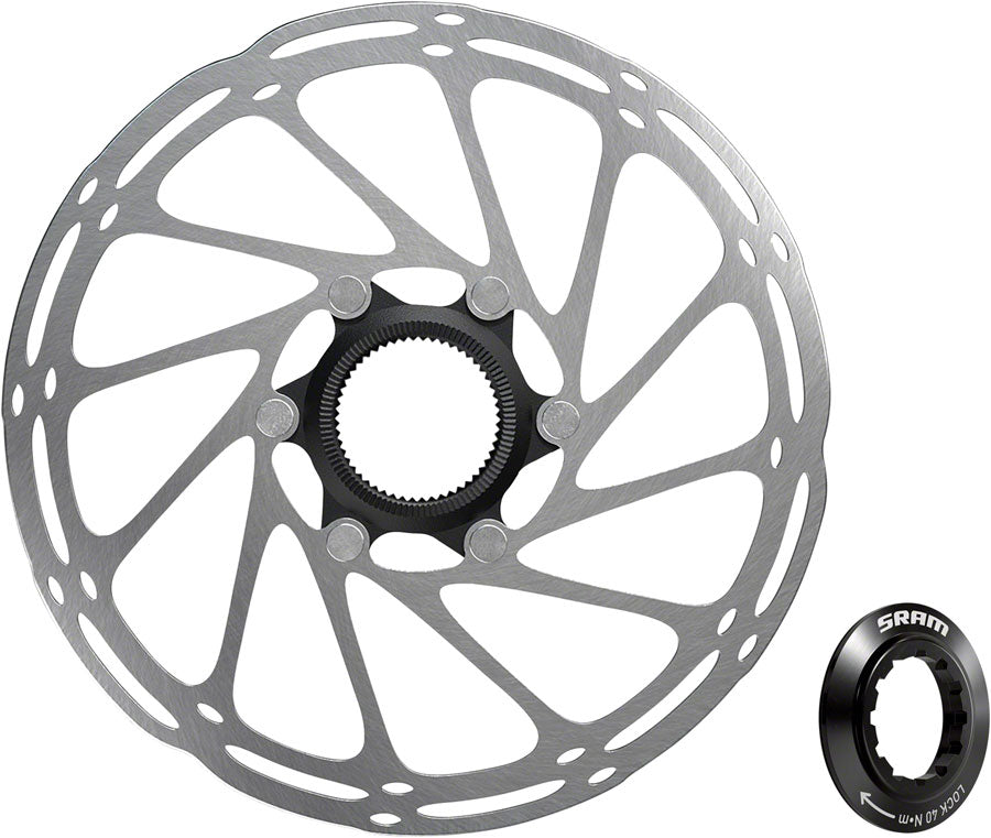 SRAM CenterLine 180mm Disc Brake Rotor with Lockring