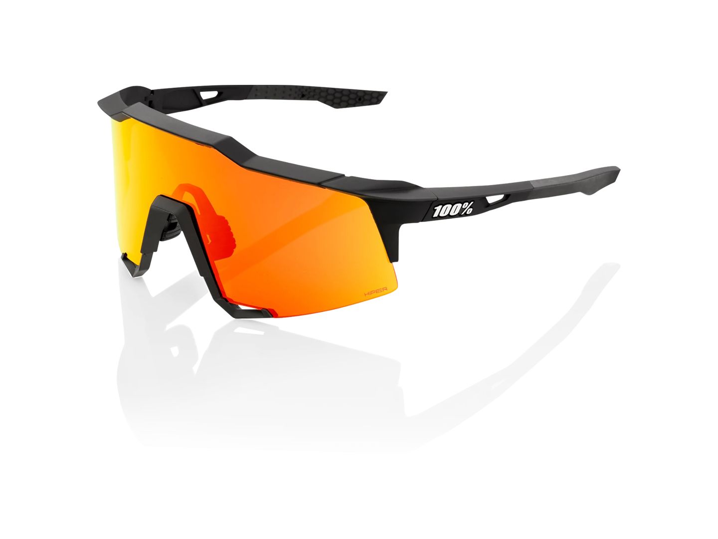 Lunettes 100% Speedcraft HiPER Rouge/Noir