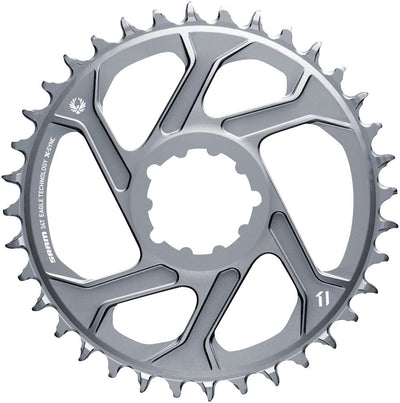 SRAM 34T X-Sync 2 Direct Mount Eagle Chainring - Gris Polar