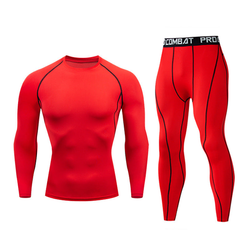 Men's Quick Drying PTZ Tight Pants Set