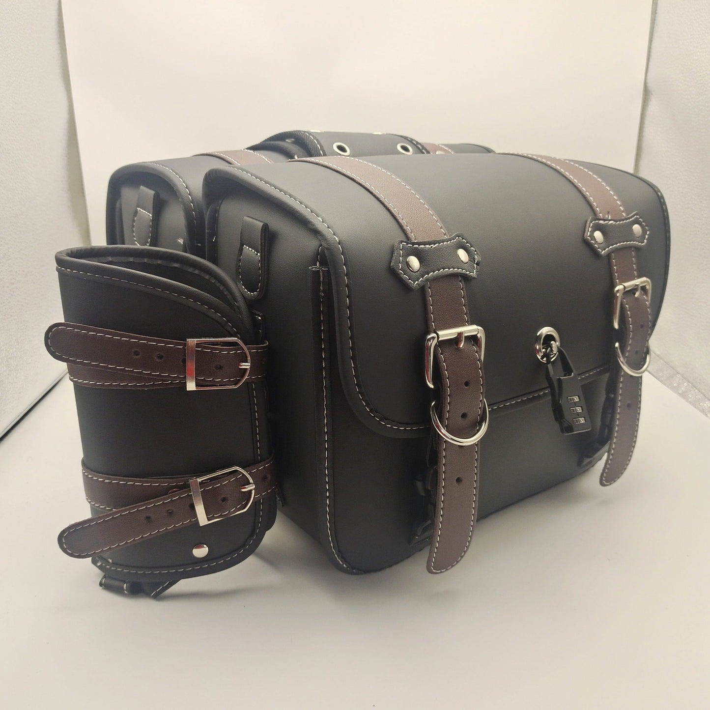 Bolsa Lateral Knight para Motocicleta - Solución de Almacenamiento Premium