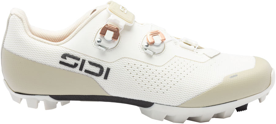 Chaussures de vélo SIDI Dominator X XC à clip - Femmes Ice White/Sand 42