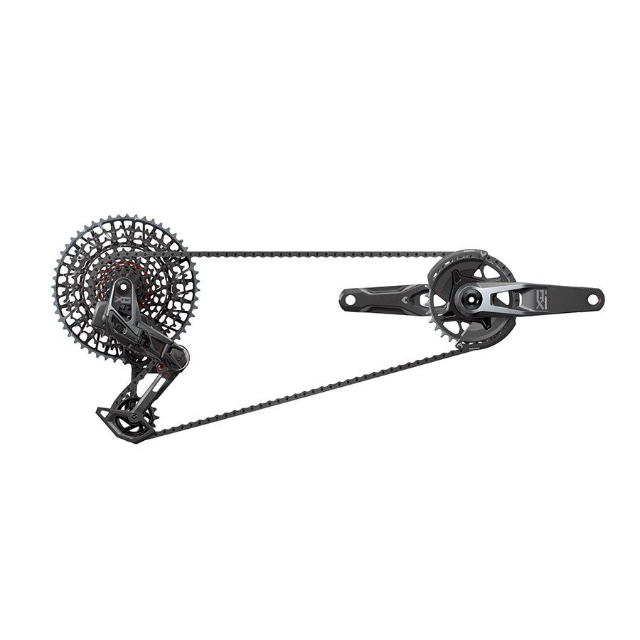 Groupe SRAM X0 T-Type Eagle V2 AXS 170mm Noir