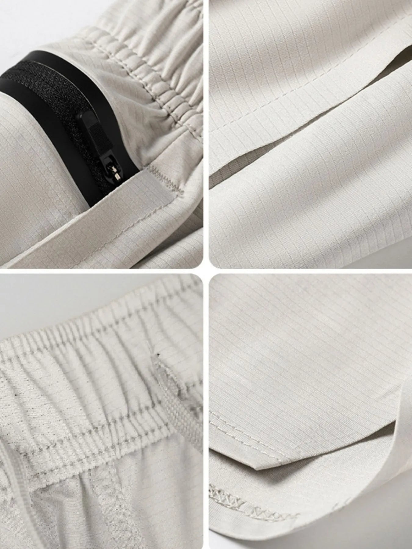 Shorts actifs pour hommes grande taille avec taille élastique