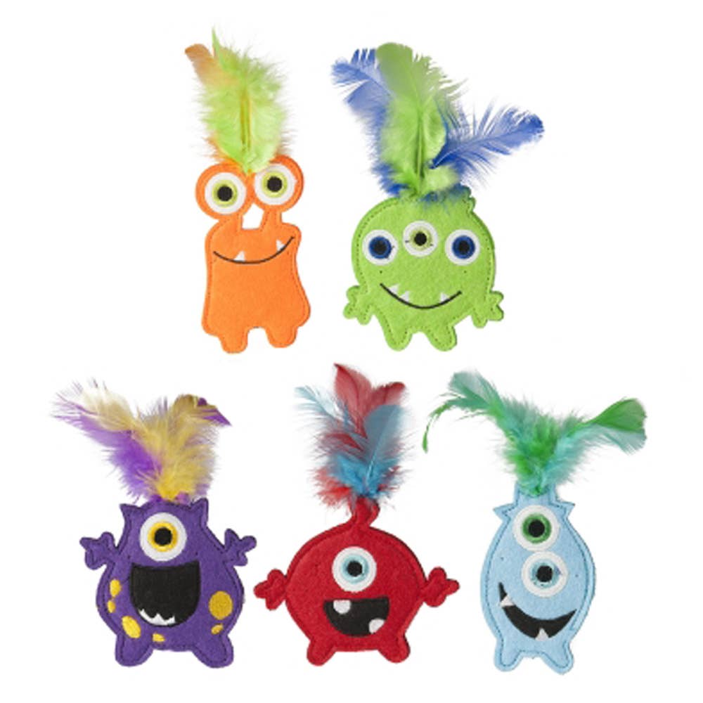 Multipet Monsters with Catnip - Assorted Characters