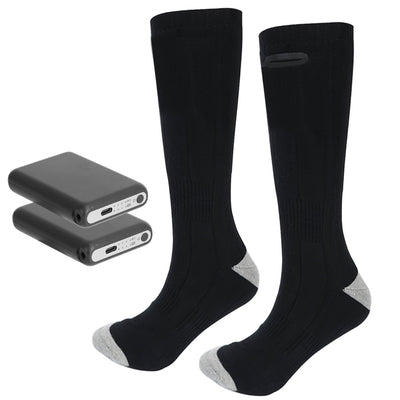 Chaussettes chauffantes électriques rechargeables pour hommes et femmes
