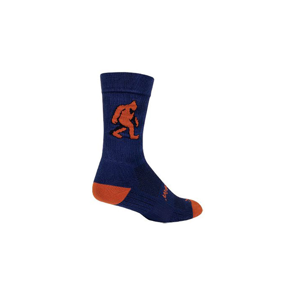 Calcetines Sockguy SGX Trailhead Good Lookin de 7" - Azul/Naranja