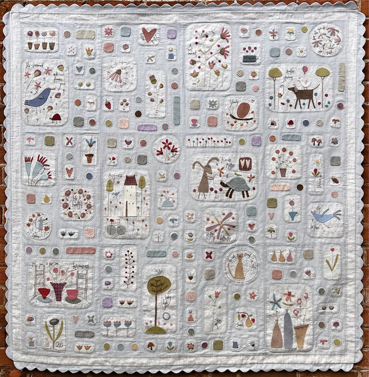 Un jour à HappyLand - Patron de Quilt