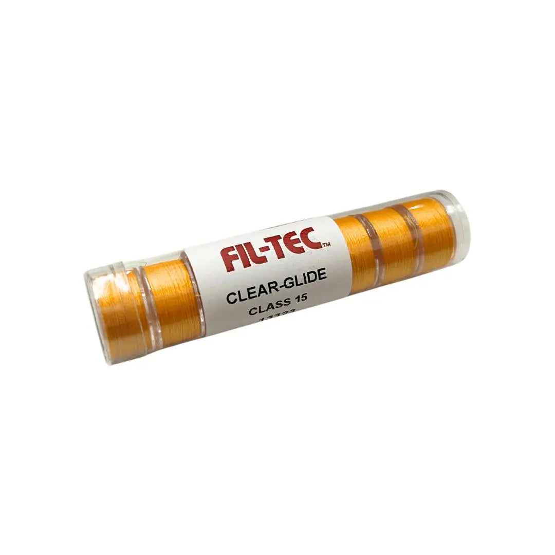 Bright Gold Prewound Clear-Glide Bobbin Tube - Class 15/A