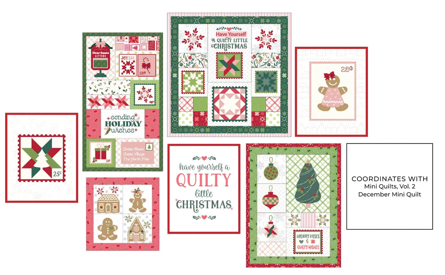 A Quilty Little Christmas Embroidery Pattern Collection