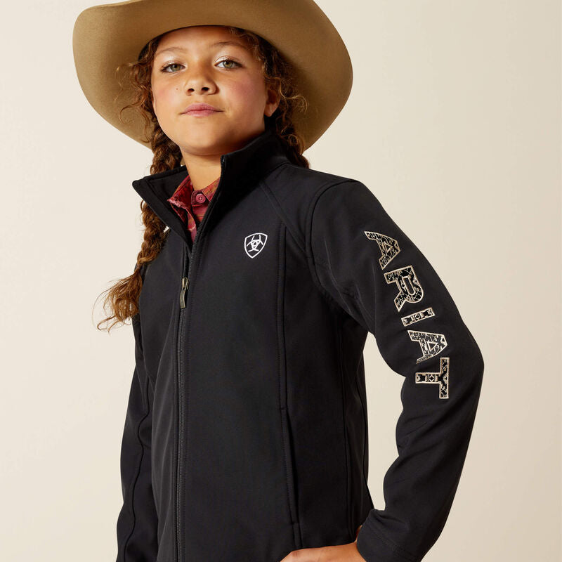 Ariat Girls' Black Southwest Windbreaker Jacket - Korvel
