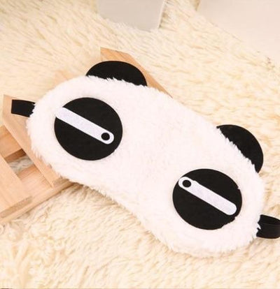 Cute Panda Sleeping Face Eye Mask Blindfold Eyeshade Traveling Sleep Eye Aid Drop Shipping Wholesale - Korvel