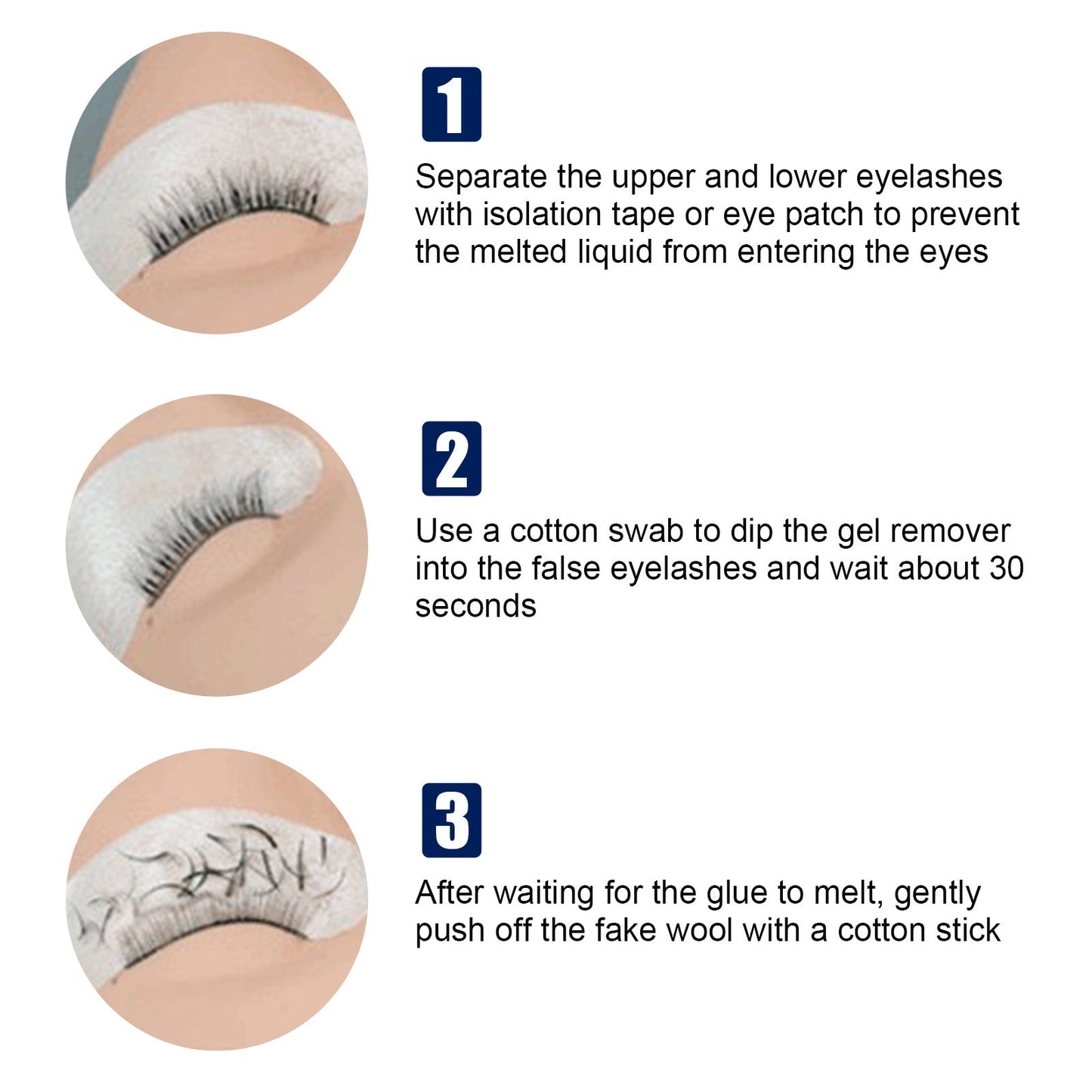 Mascara Remover, False Eyelash Grafting Eyelash Removing Glue Removing Cream - Korvel