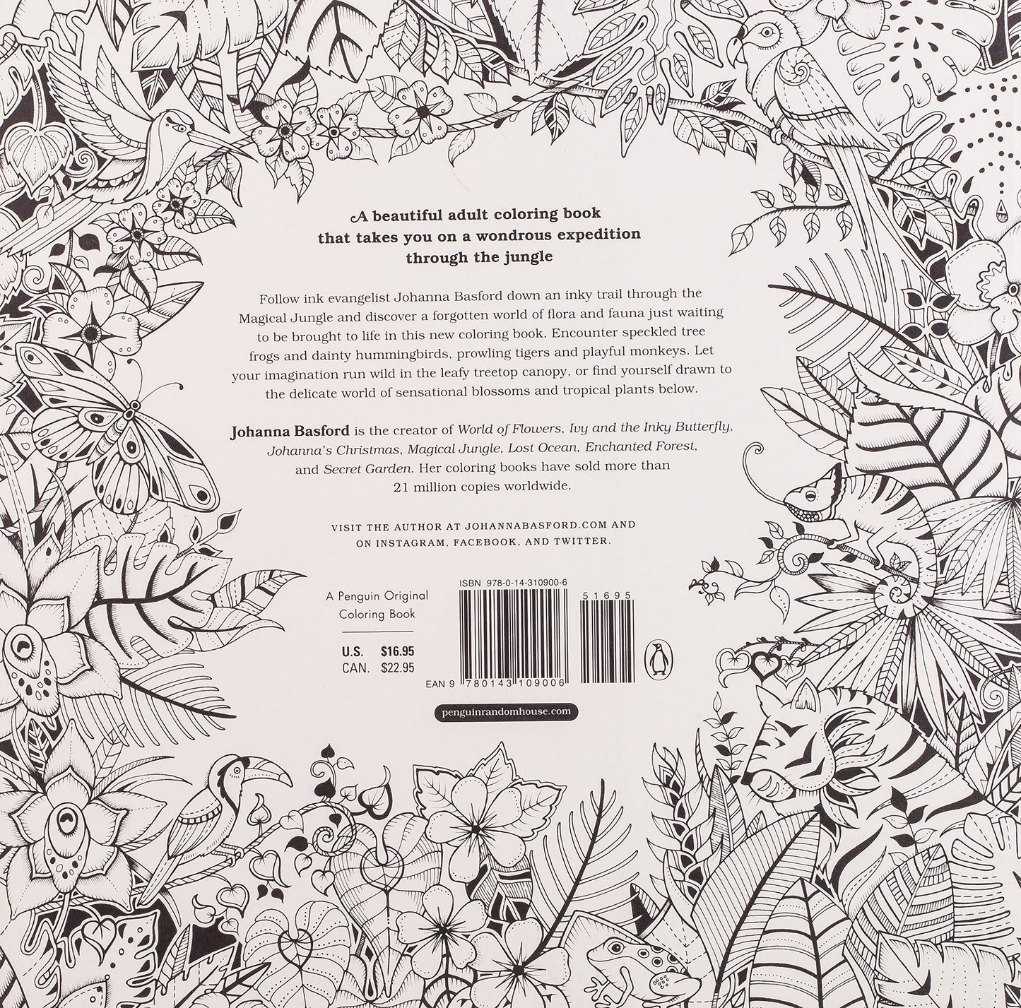 Explore the Enchanted Jungle: A Spiraling Coloring Adventure for Adults - Korvel