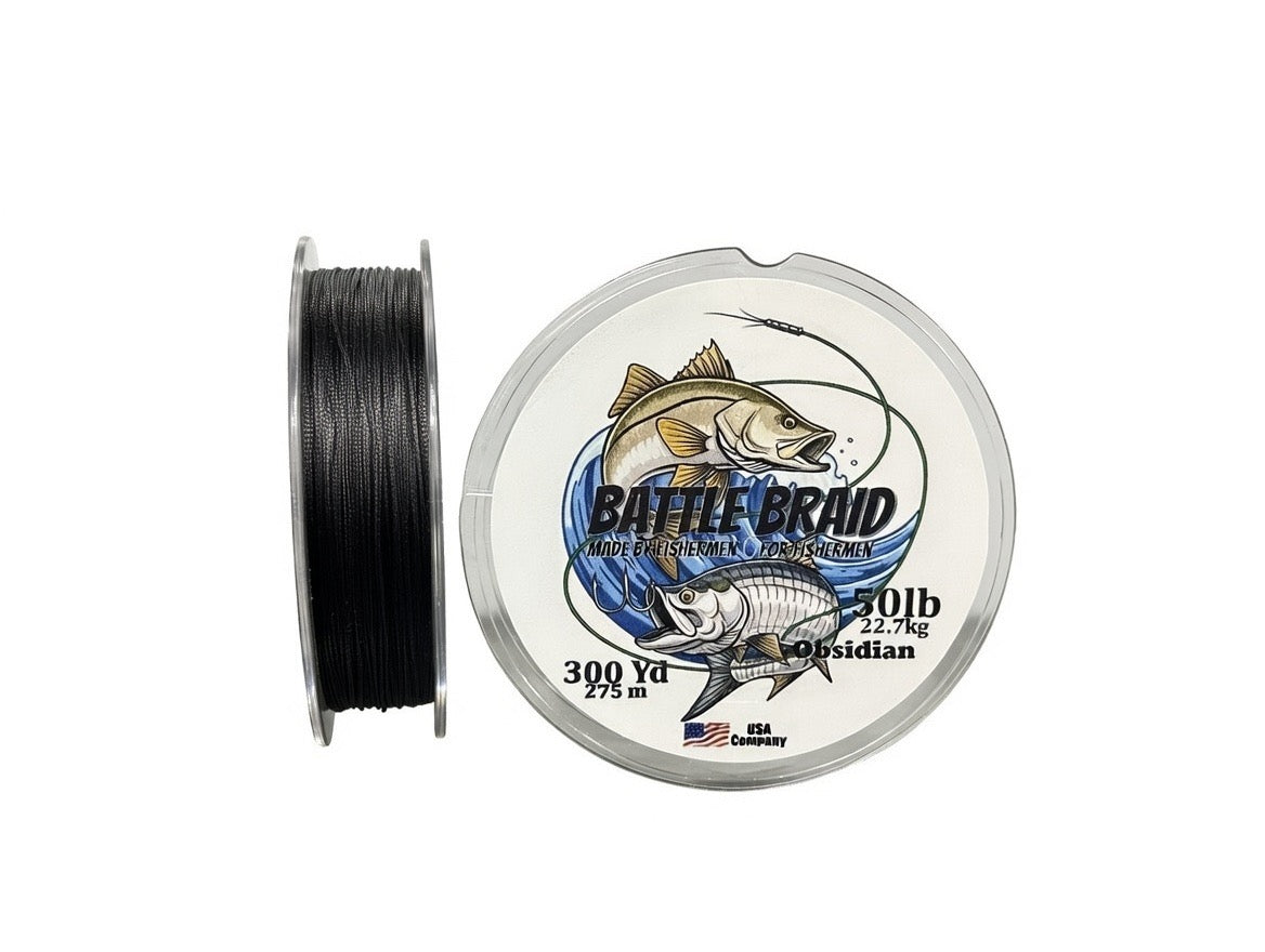 OBSIDIAN 300YRD SPOOL 8x PE - Korvel