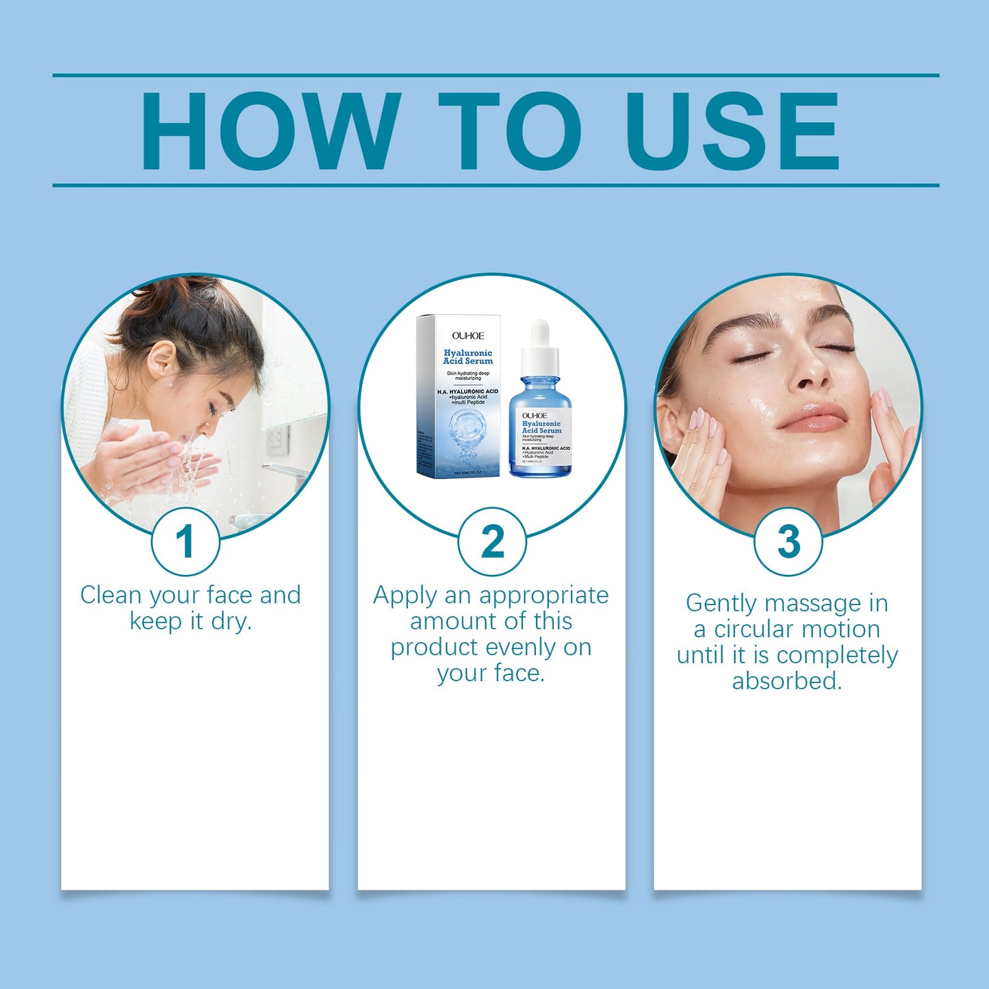 Facial Moisturizing Essence, Facial Moisturizing Skin Moisturizing, Brightening And Firming Skin Care Essence - Korvel