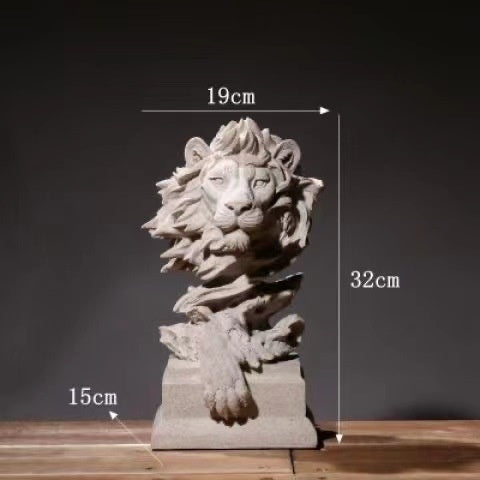 Abstract art couple decoration living room wine cabinet study decoration figure sculpture handicrafts - Korvel