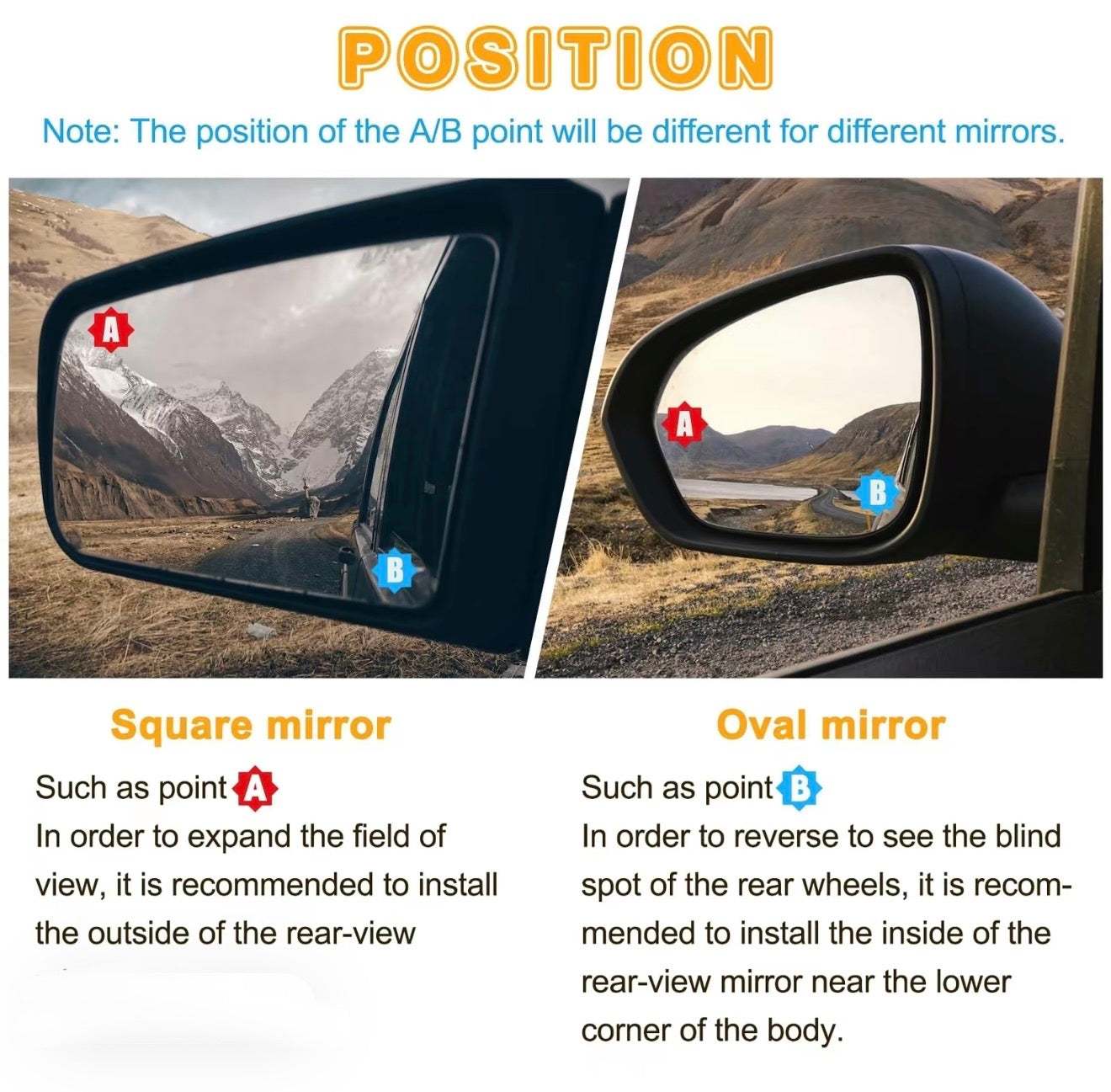Espejo de Coche SafeAngle 360 - Visibilidad Mejorada para Todos los Vehículos