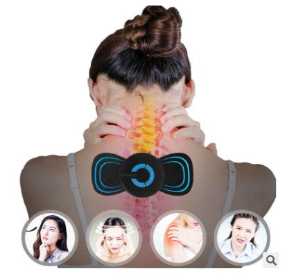 Smart Electric Massager for Neck and Shoulder Low Frequency Magnetic Therapy Pulse Pain Relief Relaxation Vertebra Physiotherapy - Korvel