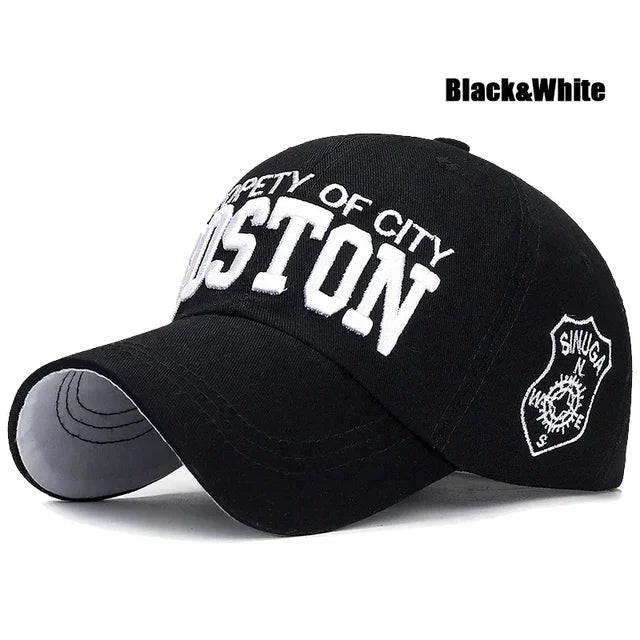 Soft Top Sports Baseball Cap Cotton 3D Embroidery Unisex Snapback Cap Tennis Hat Dad Cap - Korvel