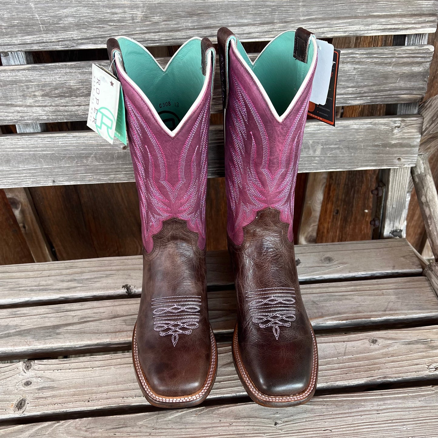Vibrant Purple Cowgirl Boots for Women | Roper - Korvel