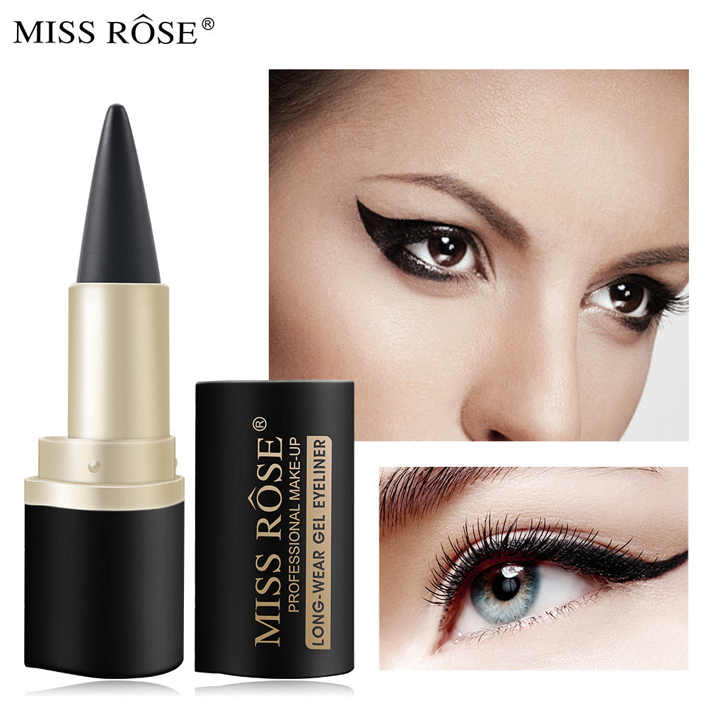 Premium Quick-Dry Waterproof Eyeliner - Rich Black