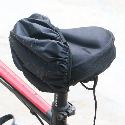 Bicycle Cushion Rain Cover Silicone Foam Cushion Cover Rain Cover Mountain Bike Saddle Rain Cover - Korvel