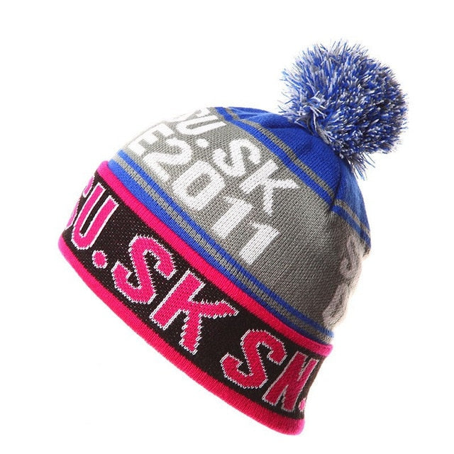 Premium Women's Winter Knitting Beanie for Skiing