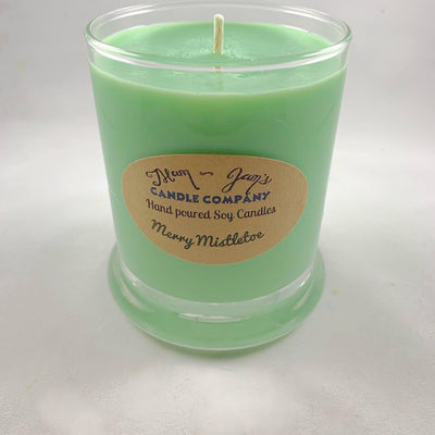 Merry Mistletoe Soy Candle – Fresh & Festive Holiday Scent | Mam Jam’s - Korvel