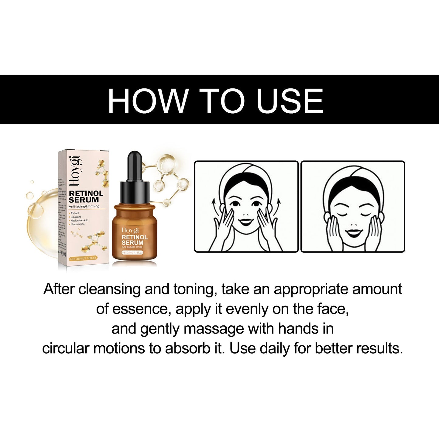 Essence de Rétinol Premium pour une Peau Jeune
