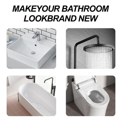 Power Bathroom Foamer, Toilet Tub Wash Basin Tile Decontamination Cleaning Spray - Korvel