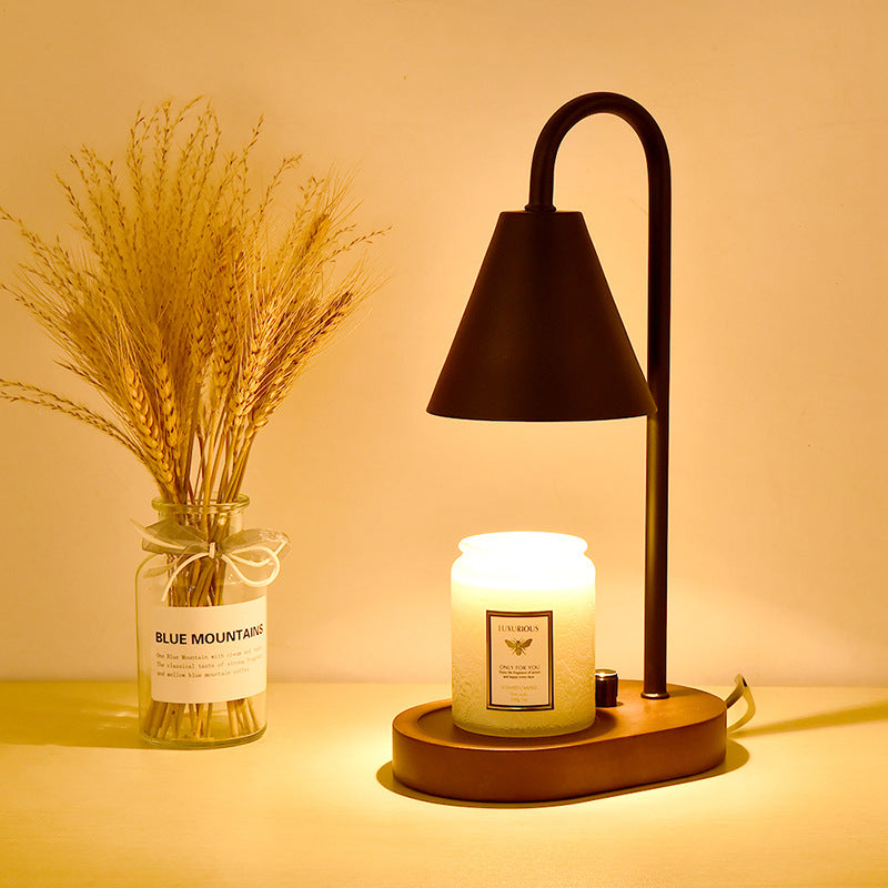 Nordic Bamboo Aromatherapy Wax Melting Lamp