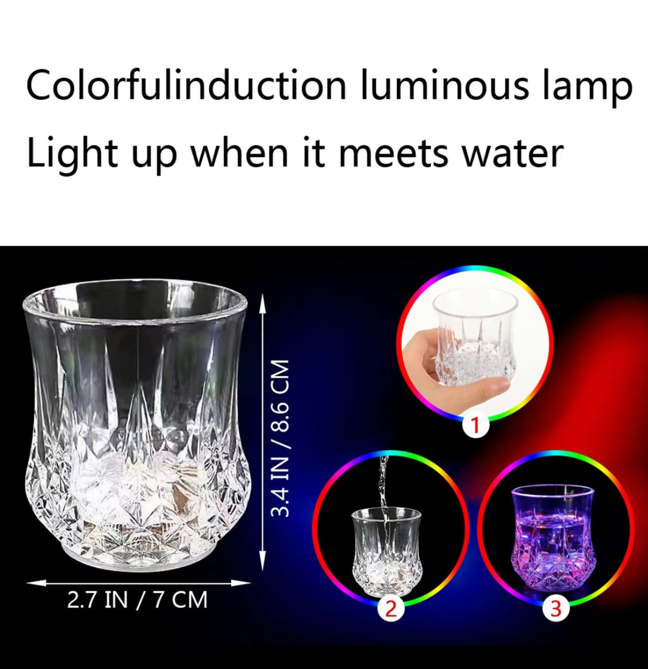 GlowSip Crystal Cups - Korvel