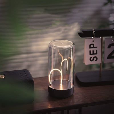 Magnetic Light Mini Desktop Atmosphere Light Charging Bar Nightlight Convenient Camping - Korvel
