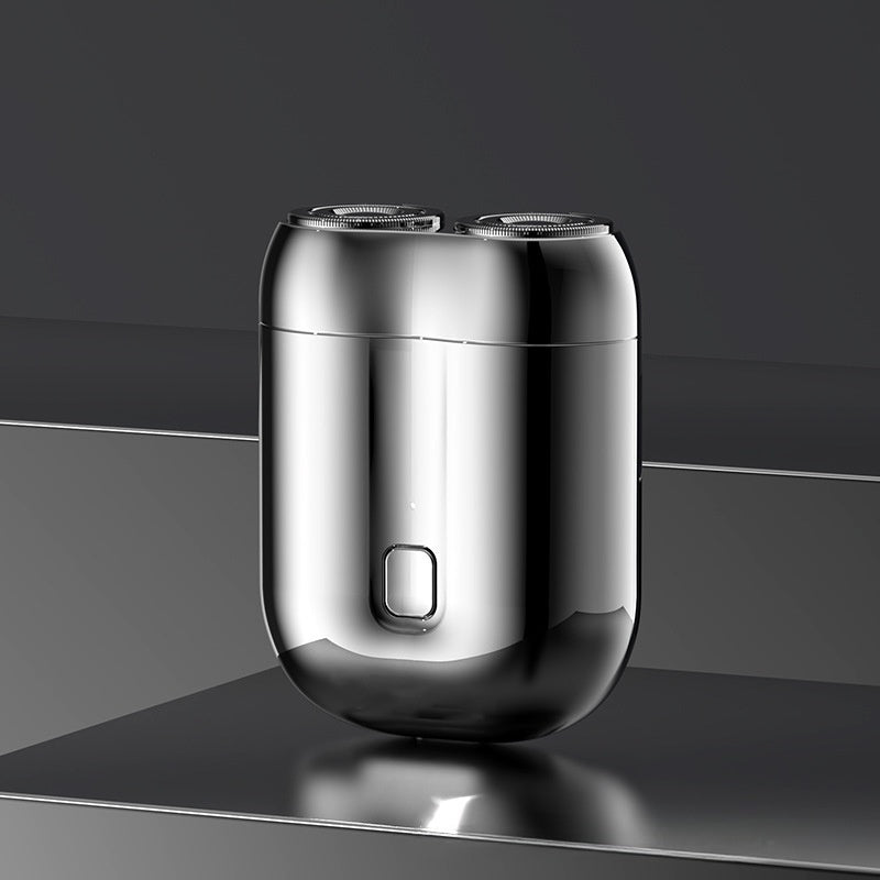USB rechargeable electric washable shaver, men's dual blade mini travel portable shaver - Korvel