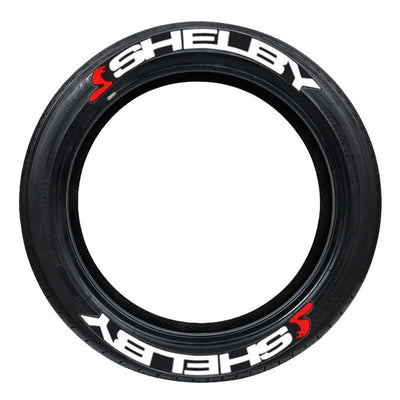 Car tire stickers tire letter stickers English letter 3D stickers - Korvel