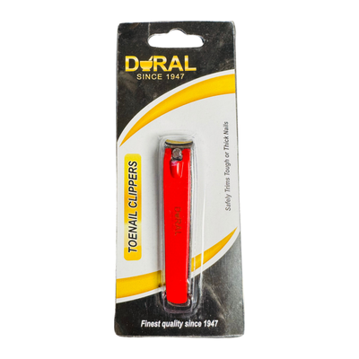 Cortauñas de Moda Rojo Dural para Uñas de los Pies Grande