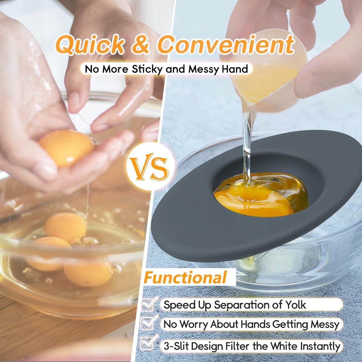 Premium Food Grade Egg White Separator for Baking