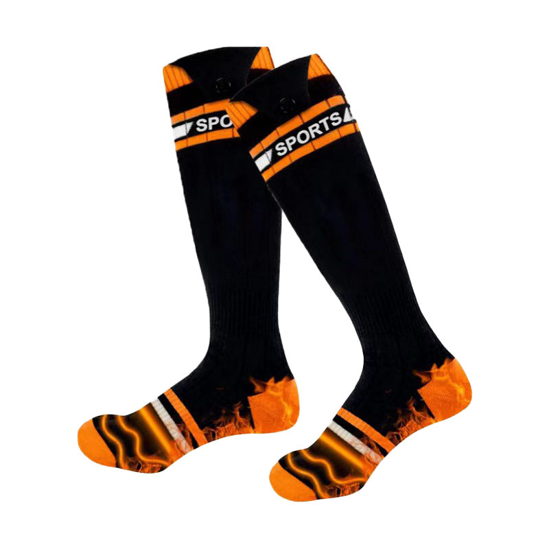 Chaussettes de genoux chauffantes électriques premium pour le confort en extérieur