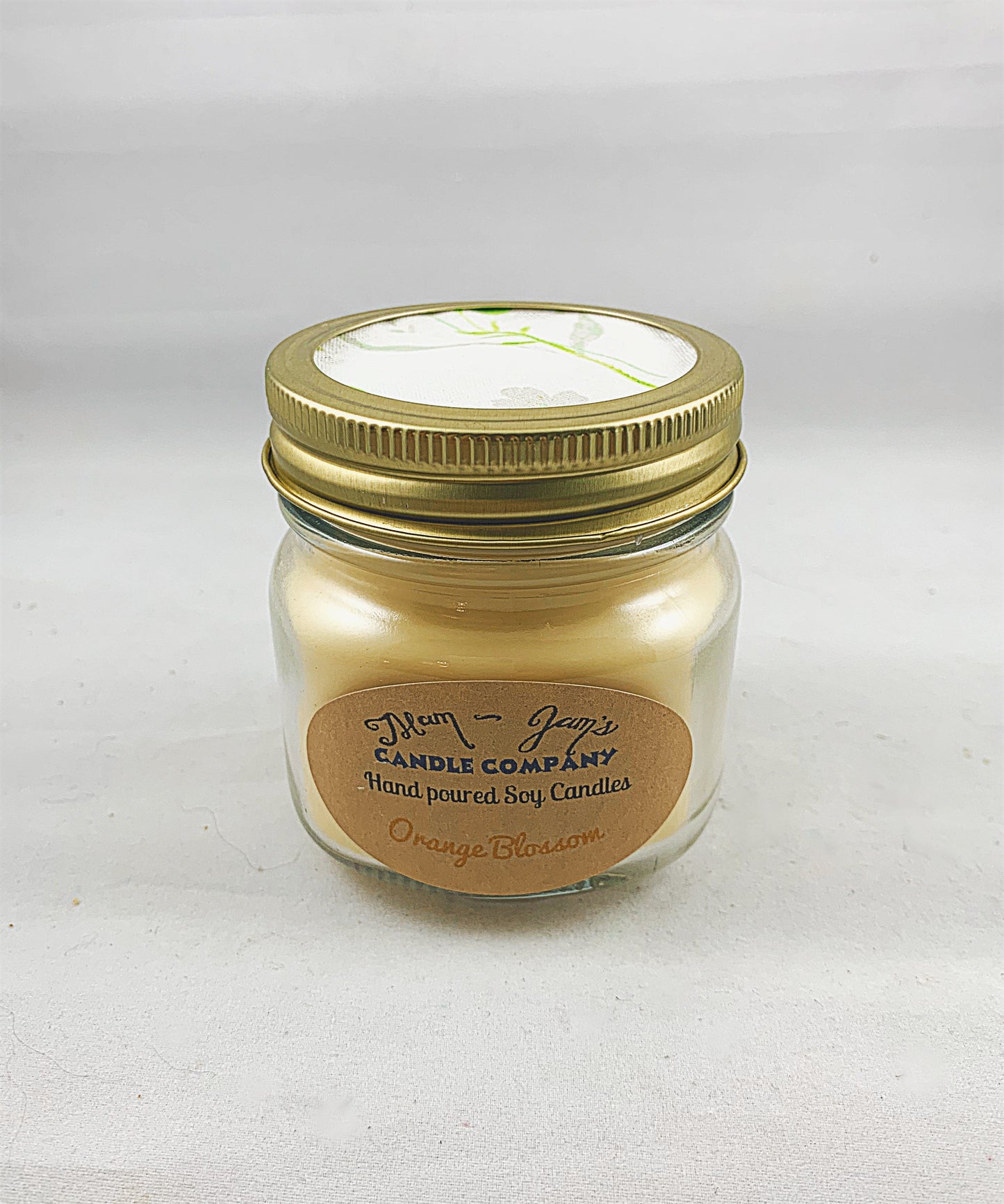 Orange Blossom Soy Candle – Fresh & Floral Scent | Mam Jam’s - Korvel