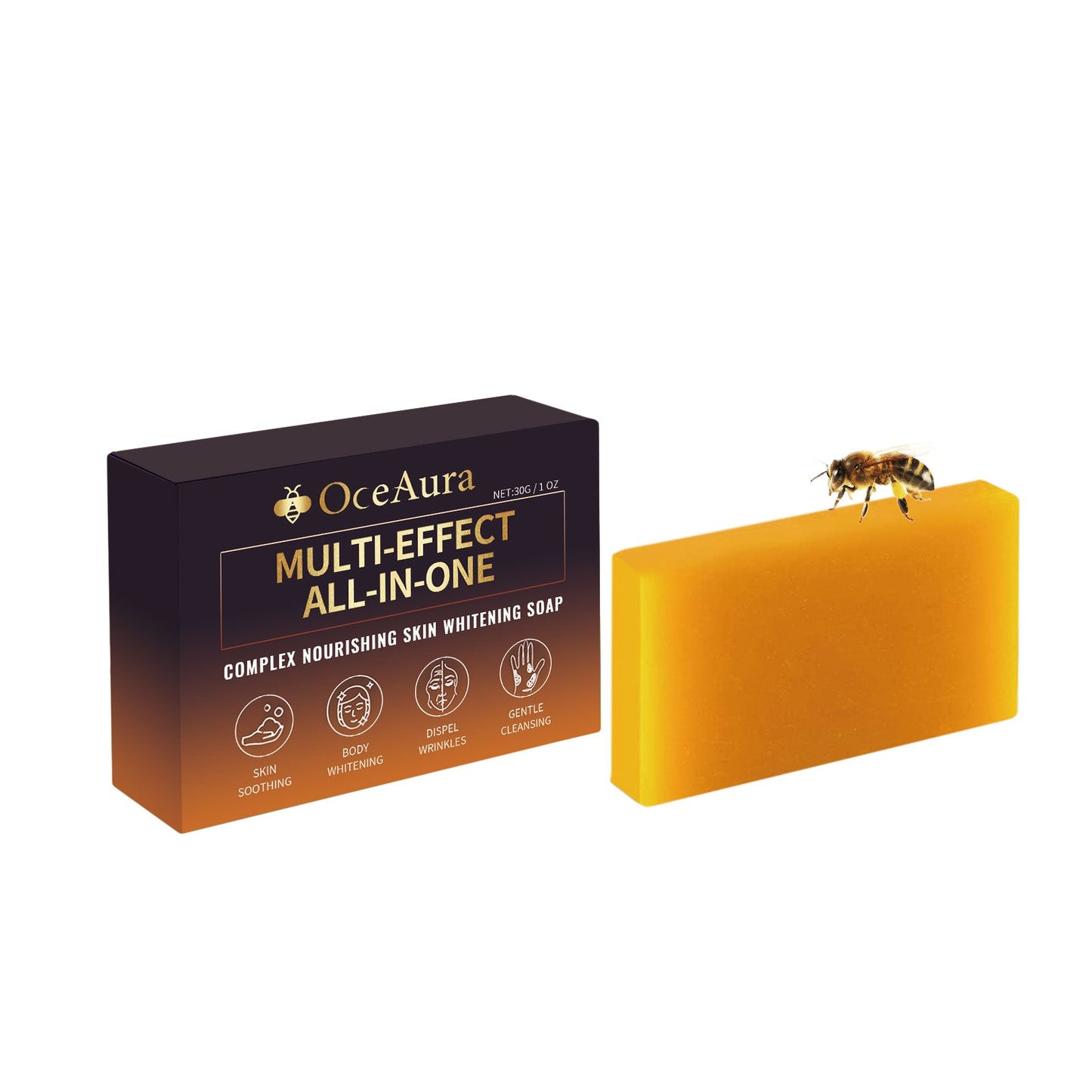 Premium Floral Exfoliating Bar Soap for Body Care