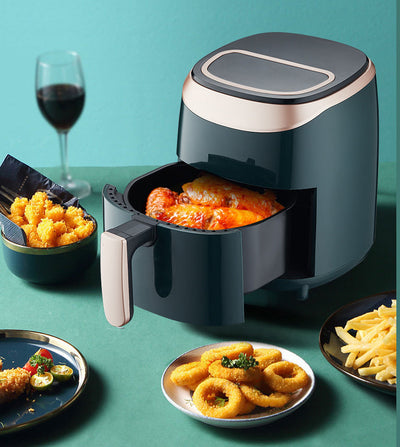 Visual Air Fryer Electromechanical Fryer Electric Oven Large Capacity Air Fryer 3.5L European Version - Korvel
