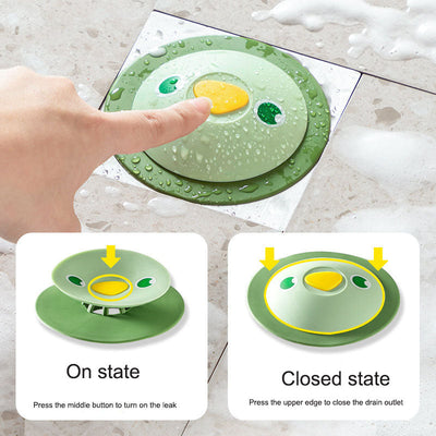 Premium Floor Drain Deodorizer and Sealing Device