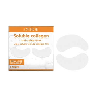 Ouhoe Collagen Soluble Eye Mask Tights Eye Area, Lightening Fine Lines And Hydrating Eye Mask - Korvel