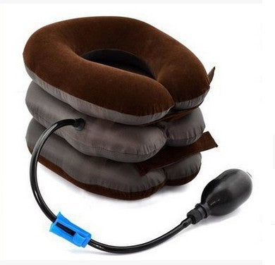 Swan Neck Correction Artifact Cervical Spine Traction Device Cervical Spine Neck Traction Belt Inflatable Neck Protection - Korvel
